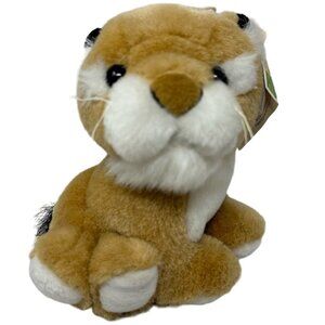 Commonwealth Hug-a-Plush Lion Cub 1993 Vintage Toy 6 Inch 44148